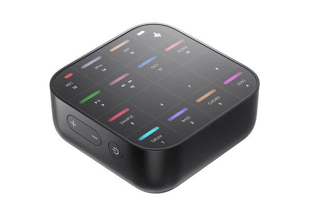 Donner Medo - Bluetooth MIDI valdiklis, nešiojamasis elektroninis instrumentas, sampleris