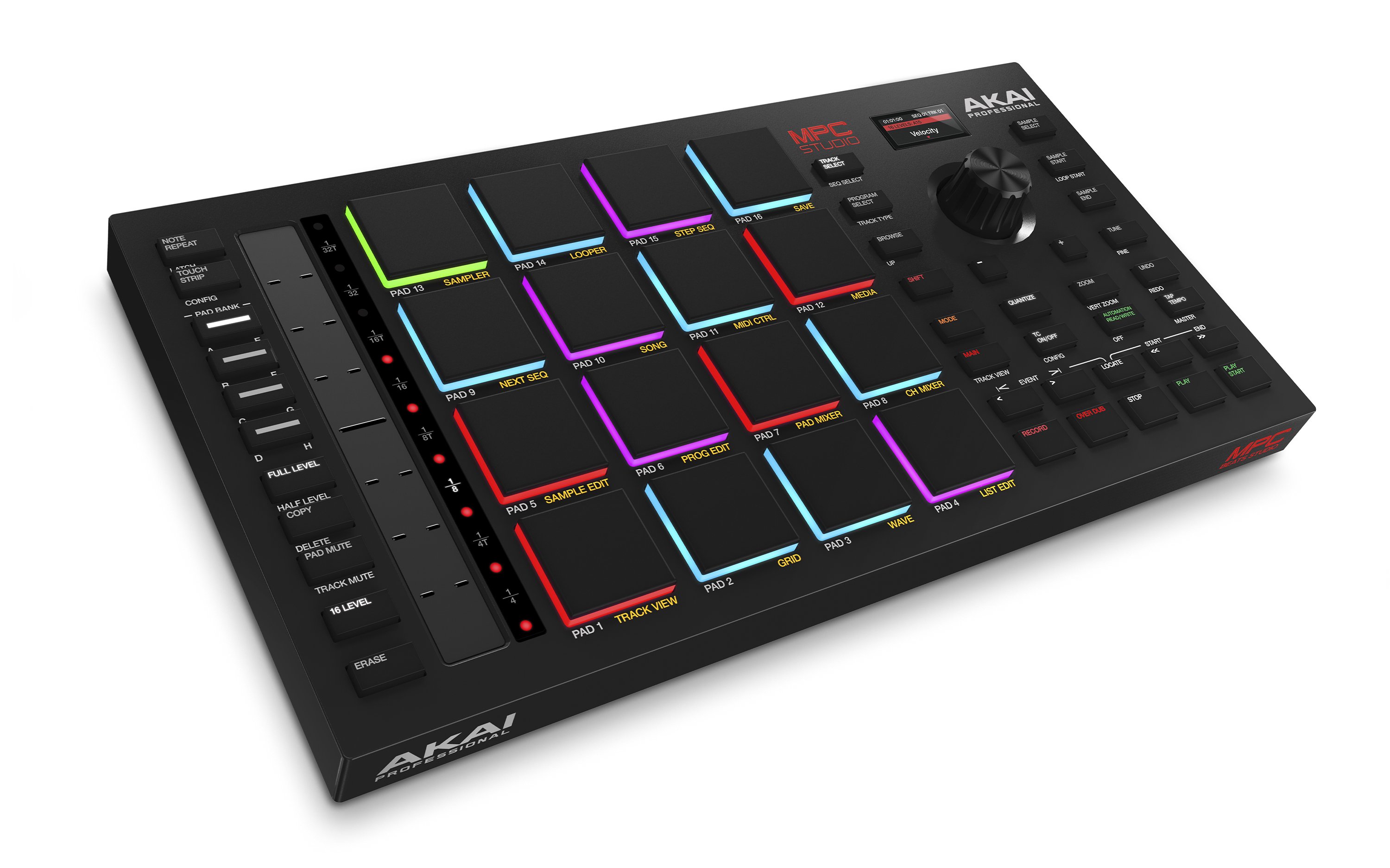 AKAI MPC Studio II Muzikos kūrimo stotis Sampler MIDI USB Juoda