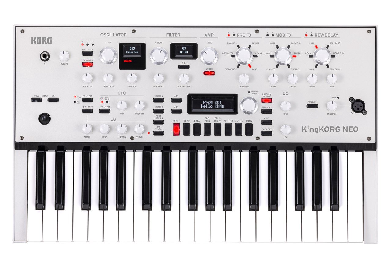 Korg KINGKORG NEO - sintezatorius, vokoderis