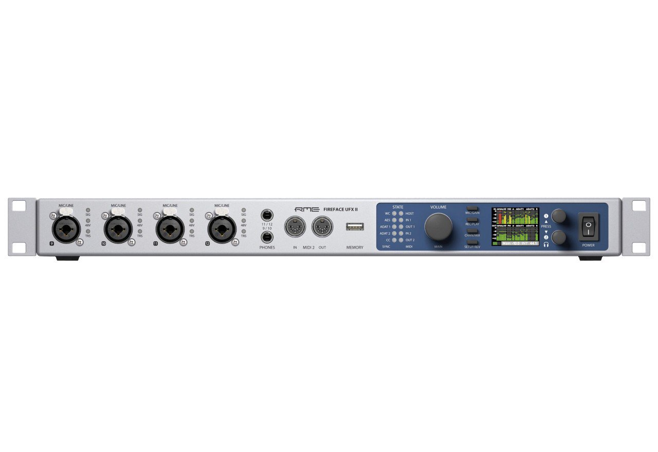 RME Fireface UFX II - USB [30 IN/ 30 OUT] garso sąsaja