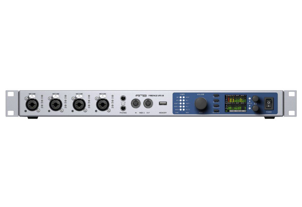 RME Fireface UFX III - USB [30 IN/ 30 OUT] garso sąsaja