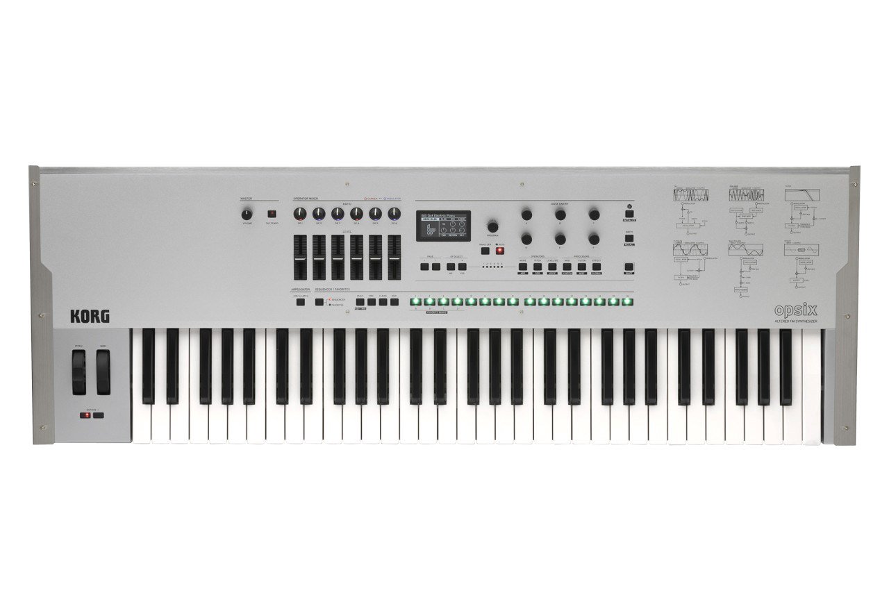 Korg OPSIX SE Platinium Limited Edition - skaitmeninis sintezatorius