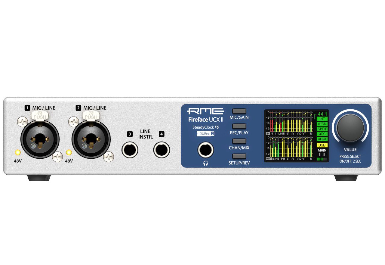 RME Fireface UCX II - USB [20 IN/ 20 OUT] garso sąsaja