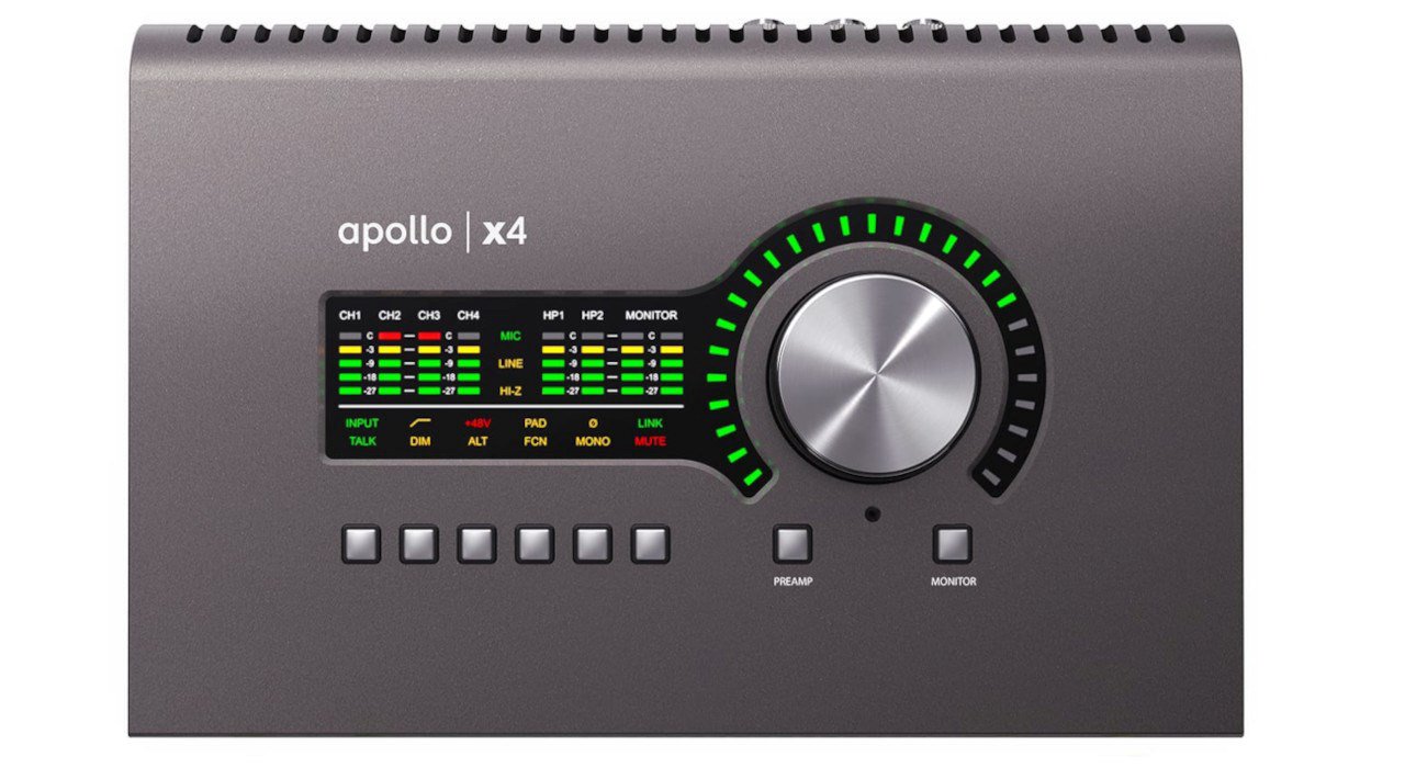 Universal Audio APOLLO X4 HE - Thunderbolt 3 garso sąsaja