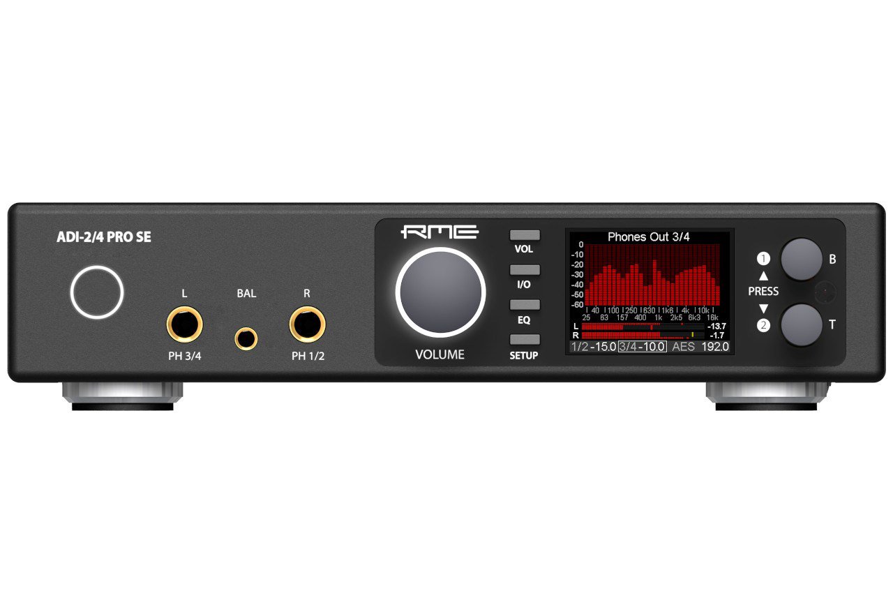 RME Adi -2/4 PRO SE - 2-AD/4-DA 768 kHz, didelio našumo keitiklis