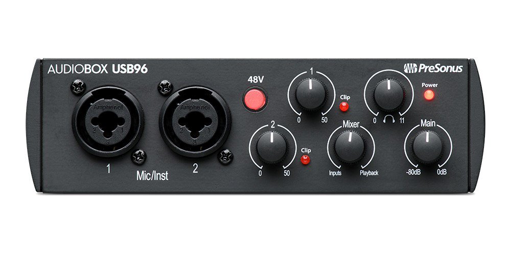PreSonus AudioBox USB 96 25th - USB garso sąsaja