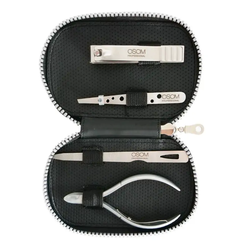 Manikiūro įrankių rinkinys Osom Professional Manicure Set OSOMPIMD02, 4 įrankių