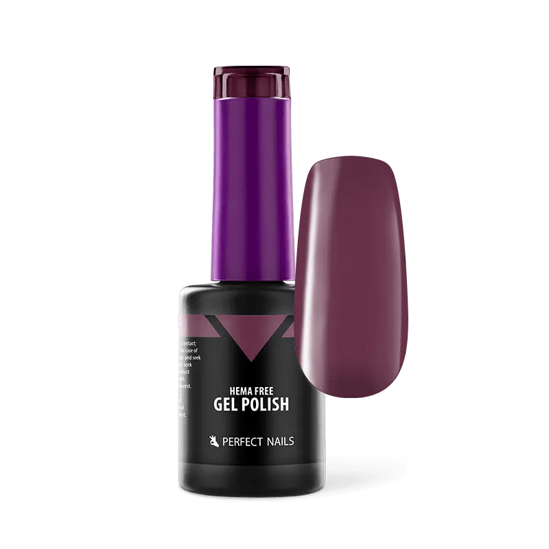 PERFECT NAILS HEMA FREE gelinis lakas HF015 GRAPE, 8 ml.