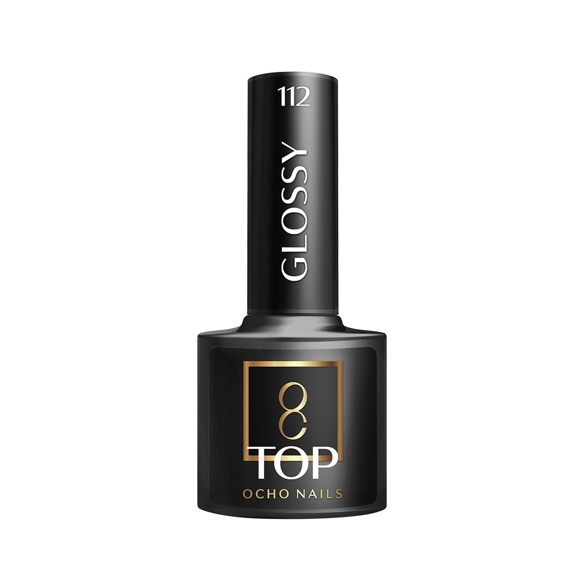 OCHO NAILS viršutinis lako sluoksnis be lipnumo GLOSSY 112, 5g