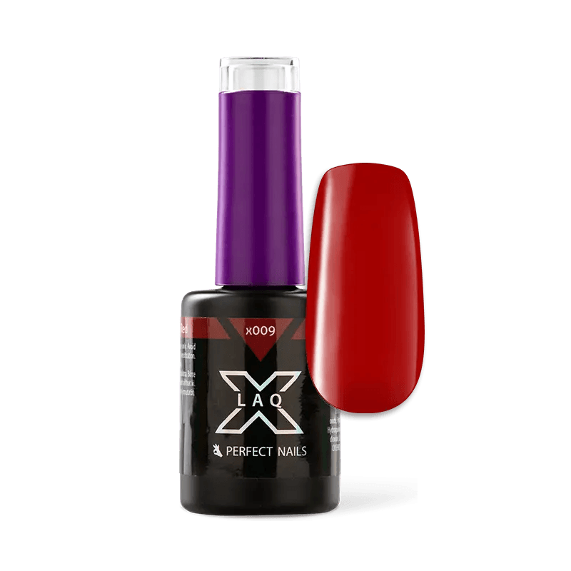 PERFECT NAILS LAQ X gelinis lakas Apple Red X008, 8 ml.