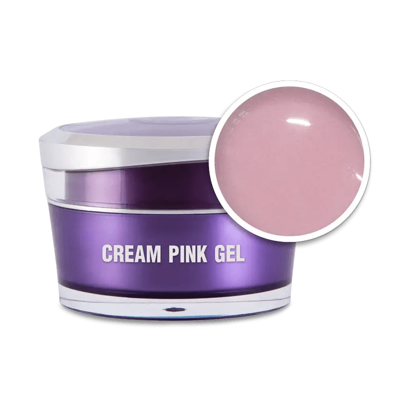 PERFECT NAILS Cream Pink Gel priauginimo gelis, 15g