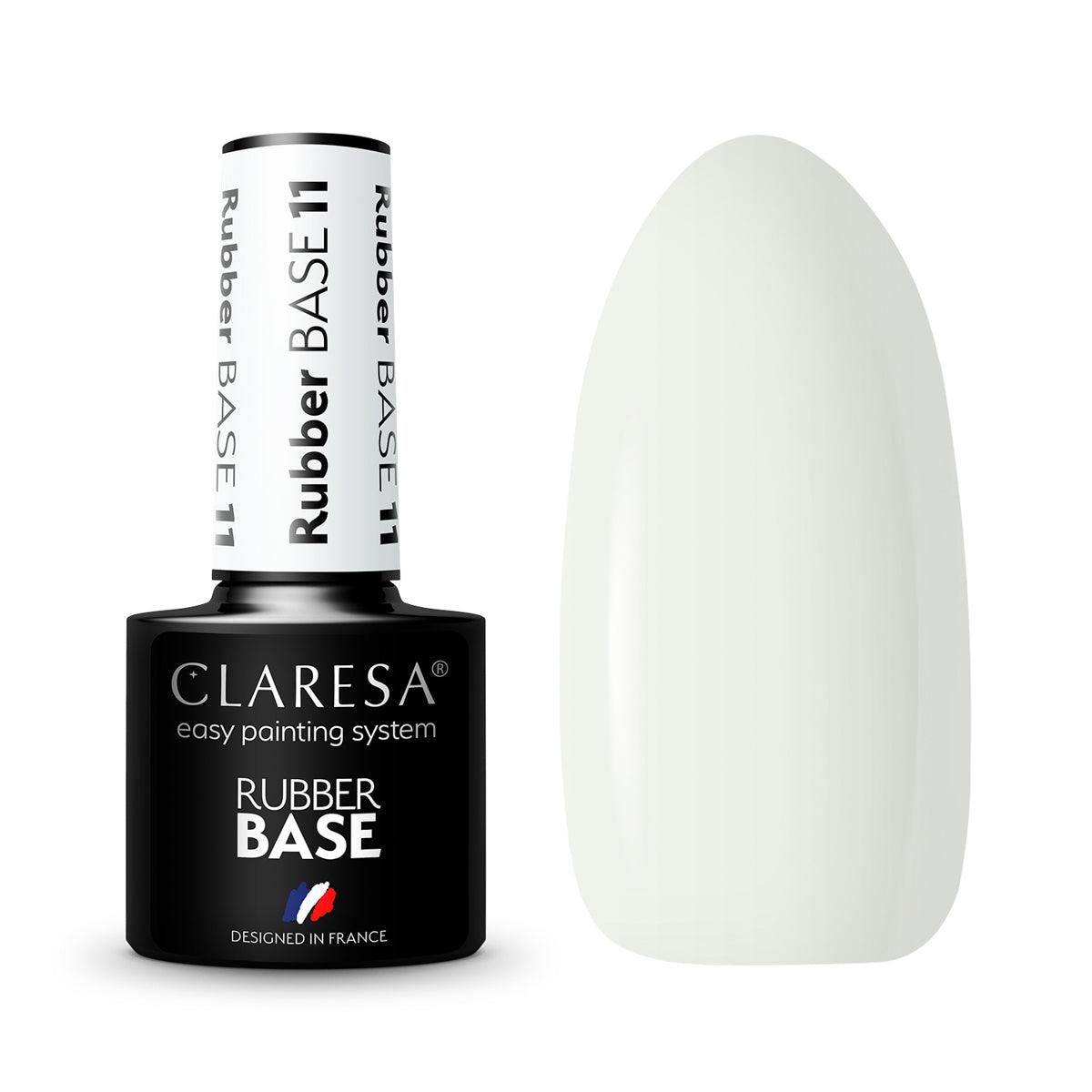 CLARESA gelinio lako kaučiukinė bazė RUBBER BASE 11, 5g