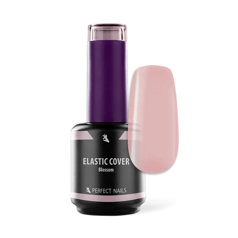 PERFECT NAILS Elastic Cover elastinis dengiamasis gelis BLOSSOM, 15 ml