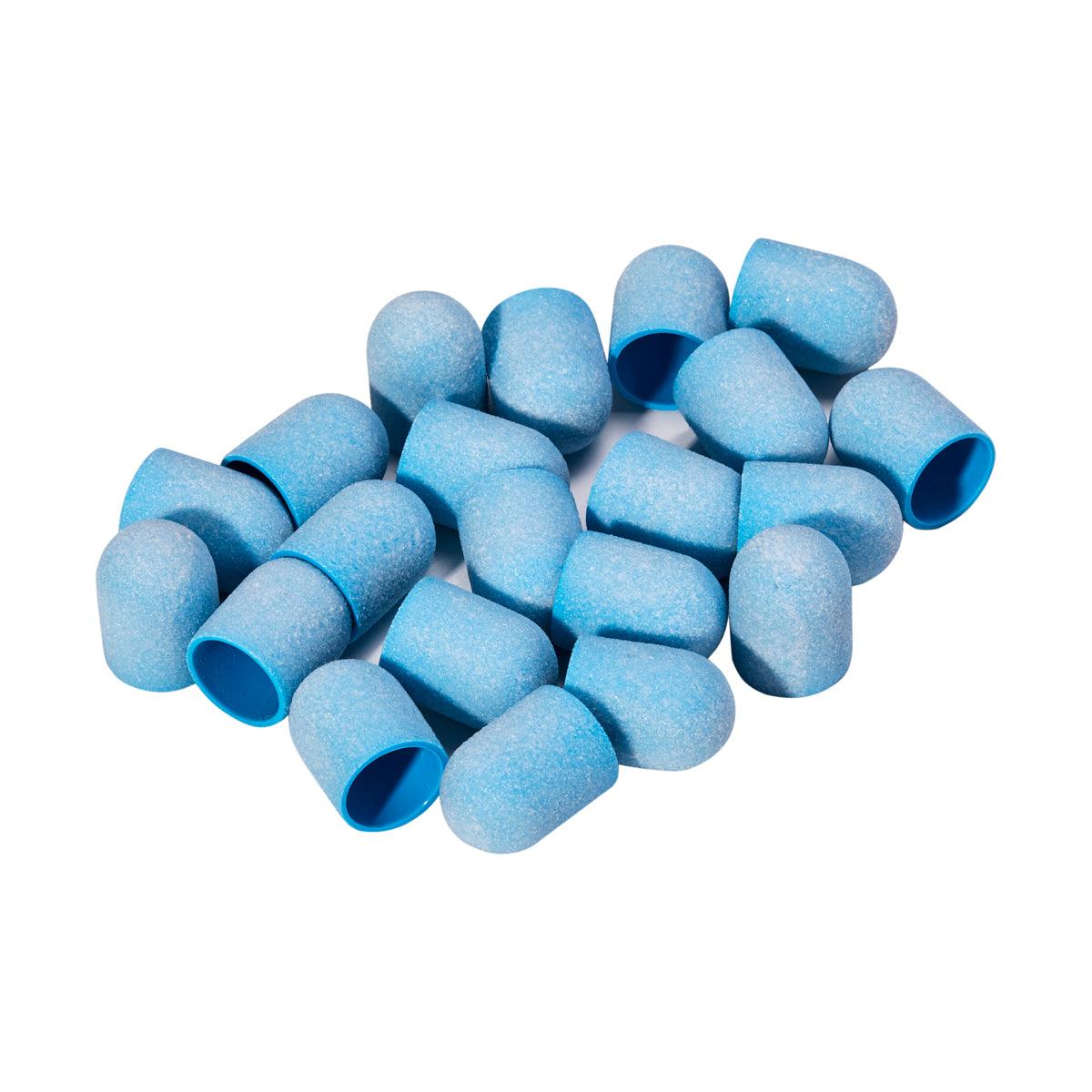 EXO Blue Med Cap abrazyvinis pedikiūro antgalis 13mm/220, 20 vnt.