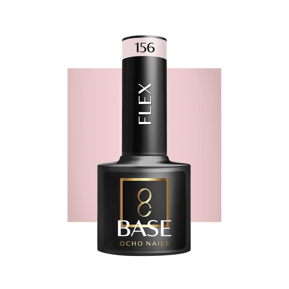 OCHO NAILS hibridinė gelinio lako bazė Flex 156, 5g