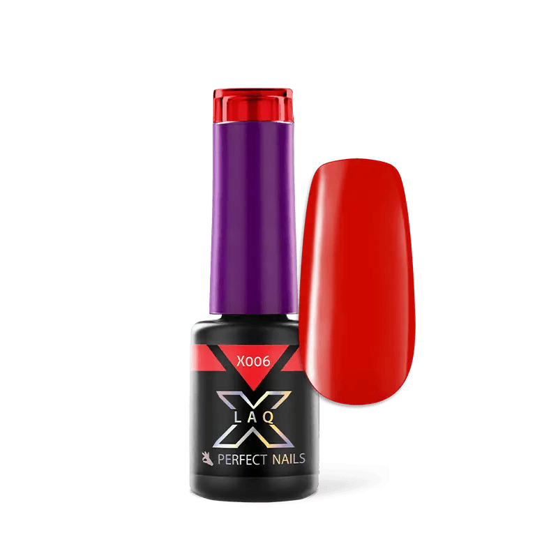 PERFECT NAILS LaQ X gelinis lakas Ferrari Red X006, 4 ml.