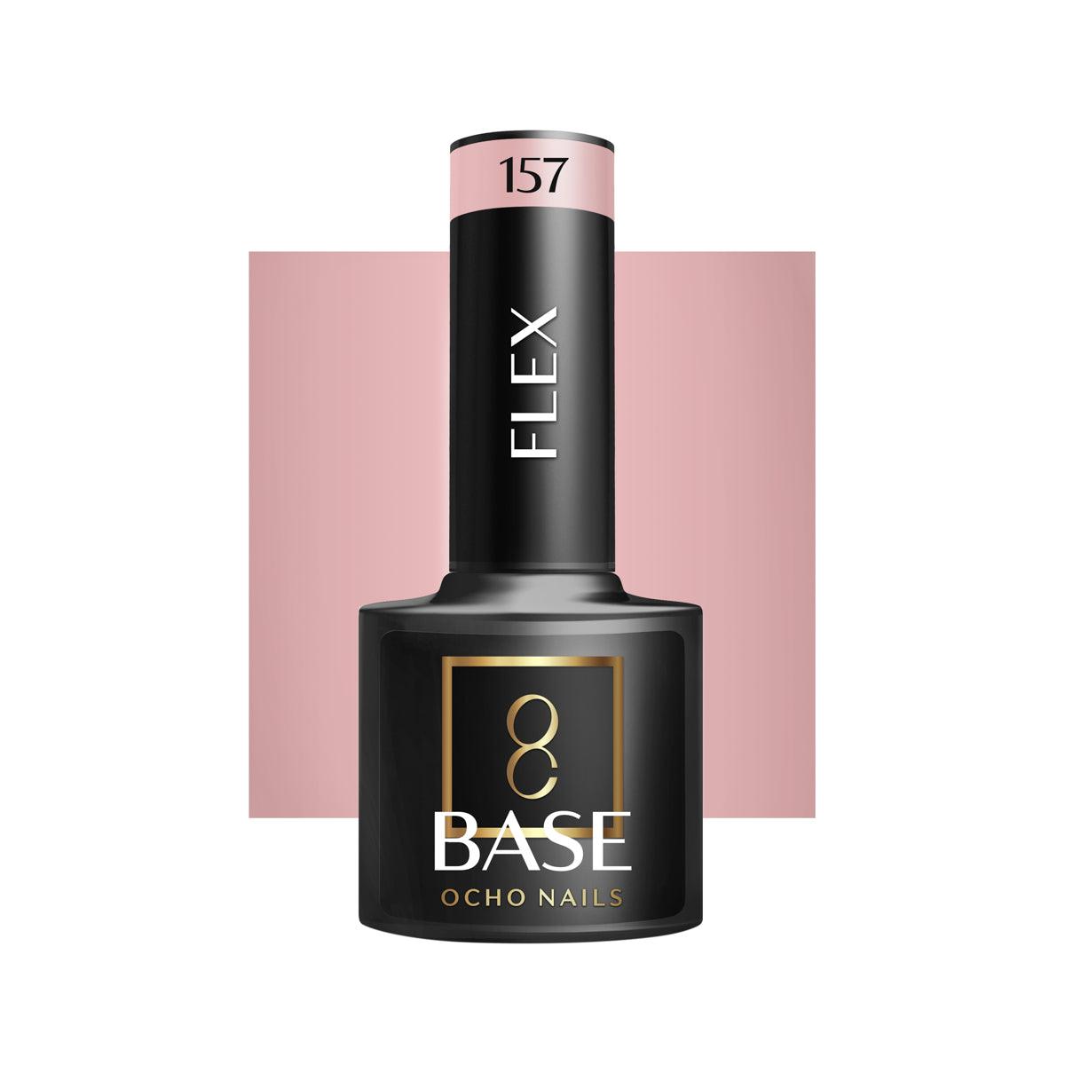 OCHO NAILS hibridinė gelinio lako bazė Flex 157, 5g