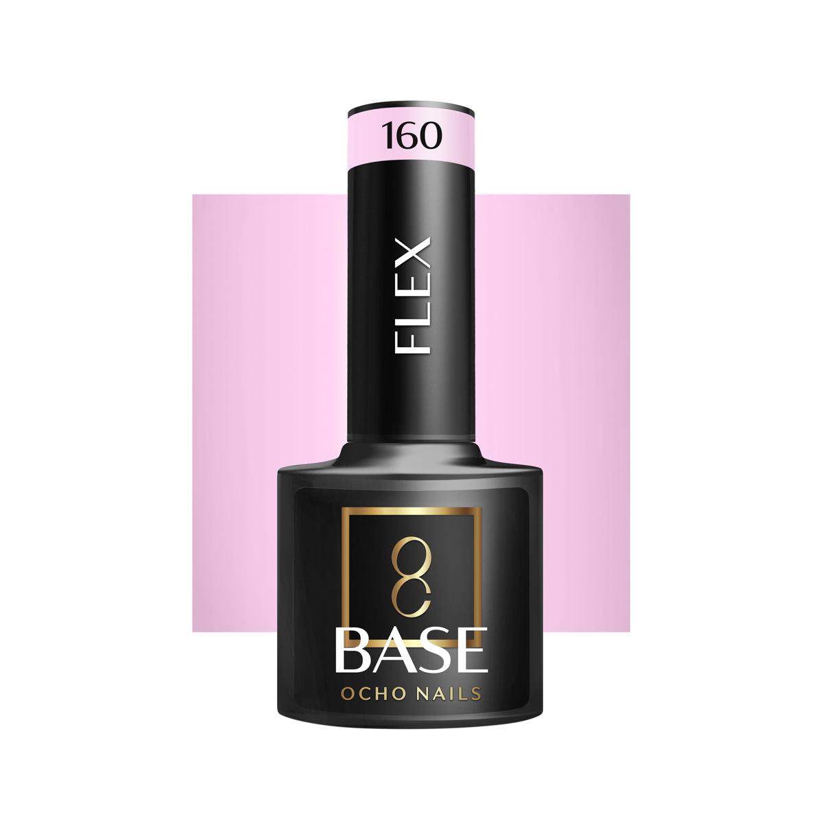 OCHO NAILS hibridinė gelinio lako bazė Flex 160, 5g