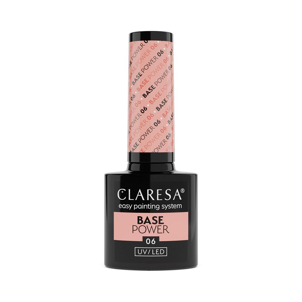 CLARESA nerūgštinė hibridinė gelinio lako bazė Power Base 06, 5g