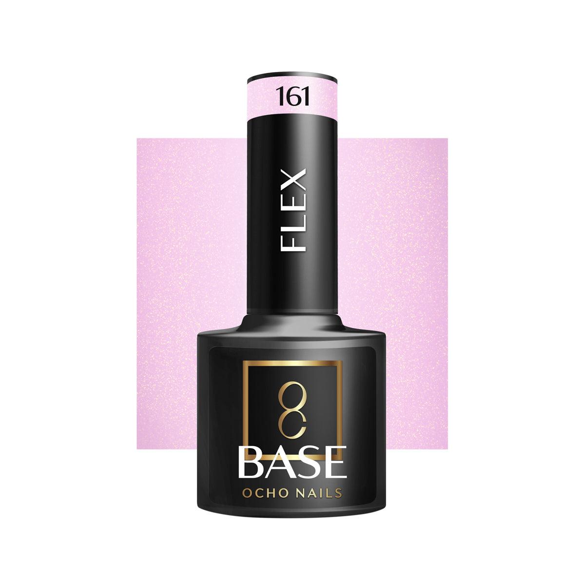 OCHO NAILS hibridinė gelinio lako bazė Flex 161, 5g