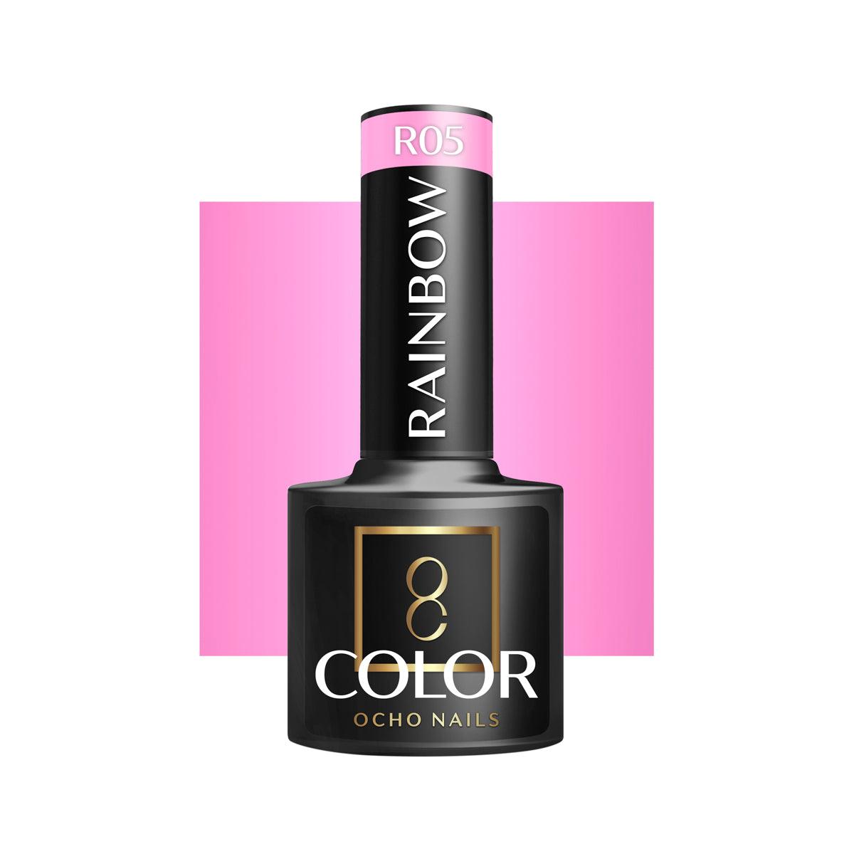 OCHO NAILS hibridinis nagų lakas RAINBOW R05, 5g