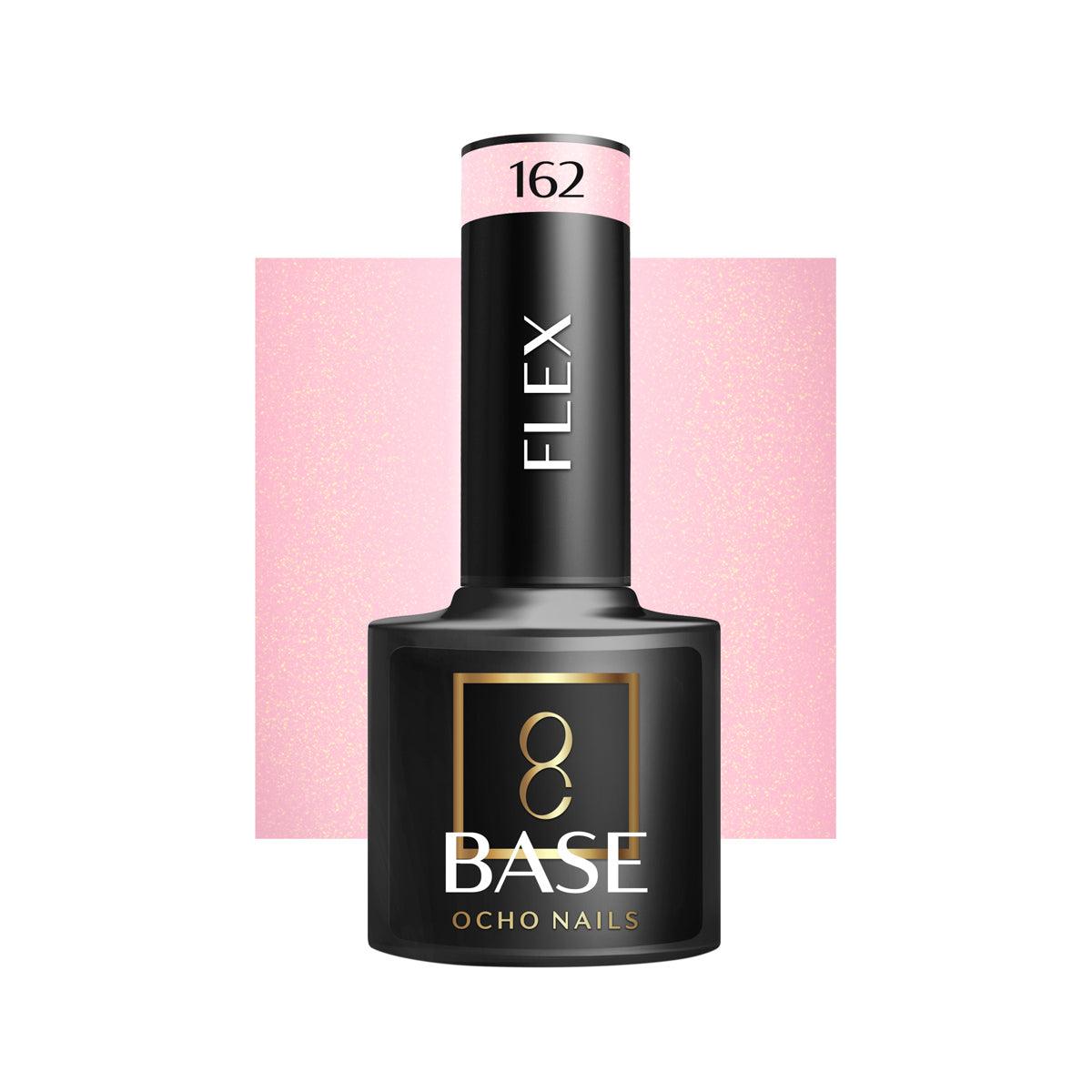 OCHO NAILS hibridinė gelinio lako bazė Flex 162, 5g