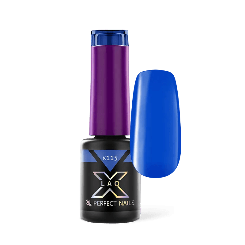 PERFECT NAILS LAQ X gelinis lakas Santorini Blue X115, 4 ml.