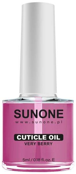 SUNONE odelių ir nagų aliejukas Very Berry uogų kvapo, 5 ml.