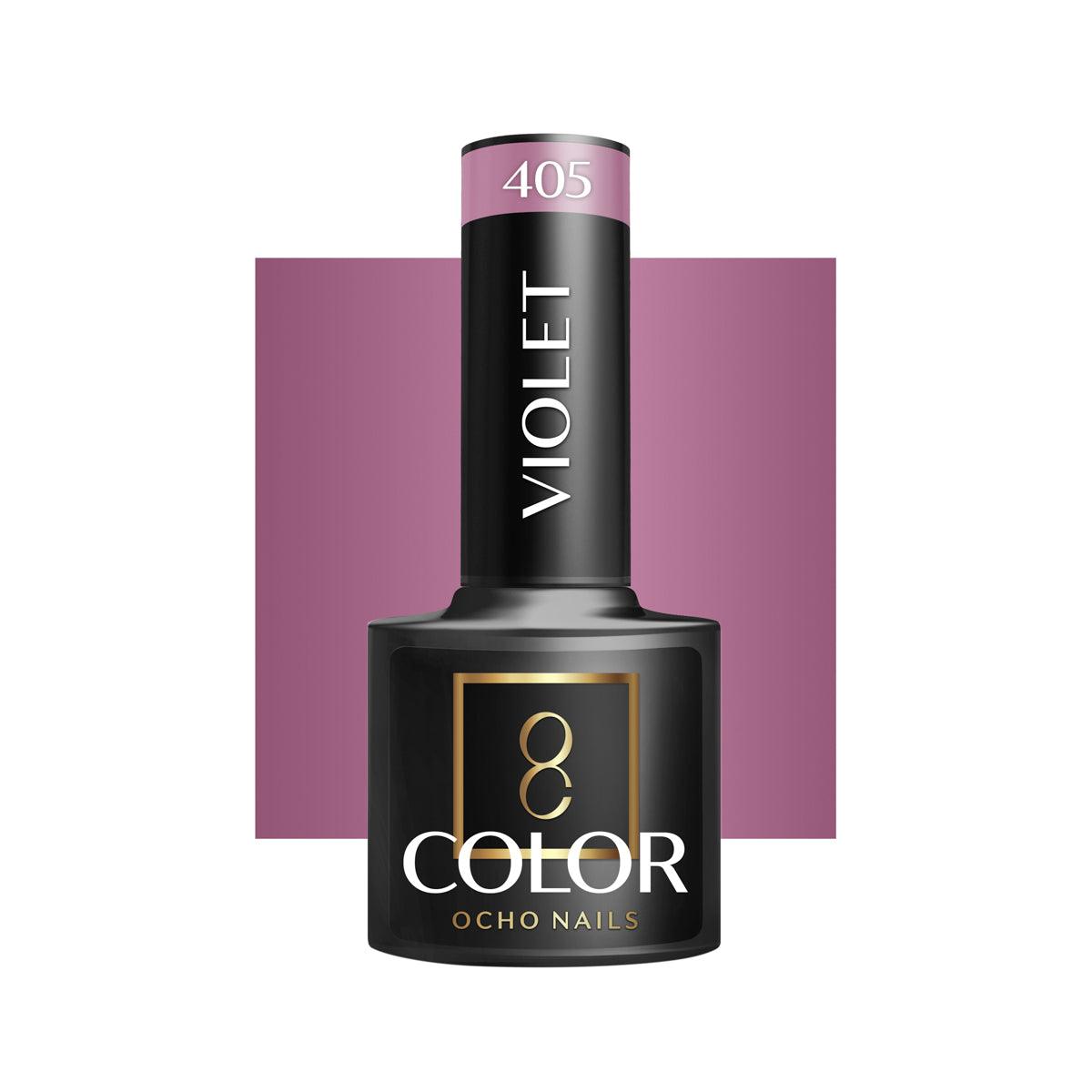 OCHO NAILS hibridinis nagų lakas VIOLET 405, 5g