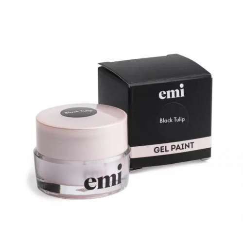 E.Mi Gel Paint Geliniai dažai, Black Tulip