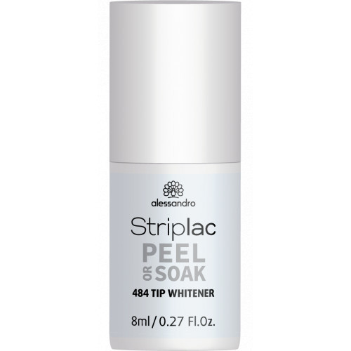 Alessandro Striplac Peel Or Soak Nagų lakas, 484 Tip Whitener