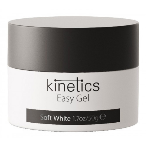 Kinetics Easy Gel Soft White Baltas gelis, 50g