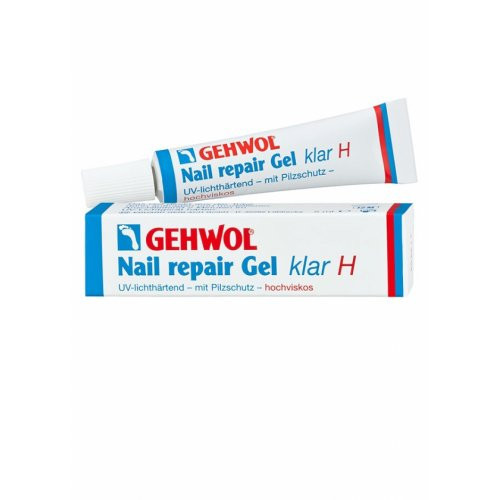 Gehwol Nail Repair Gel UV Formavimo gelis nagams, klar H