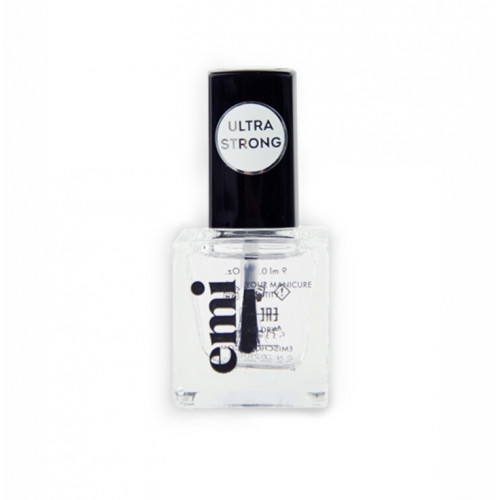 E.Mi Base Coat Nail Polish Gel Effect Nagų lako pagrindas, 9ml