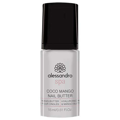 Alessandro Coco Mango Nail Butter Maitinamasis nagų sviestas su hialuronu, 15ml