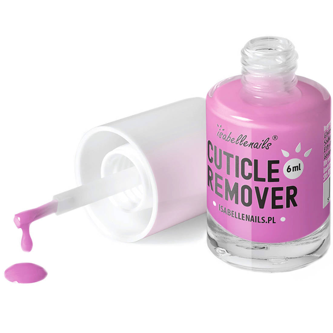 Priemonė nagų odelių šalinimui ir minkštinimui ISABELLENAILS, 6 ml