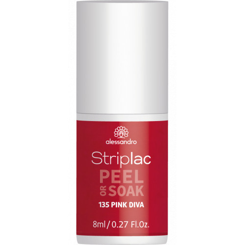 Alessandro Striplac Peel Or Soak Nagų lakas, 135 Pink Diva