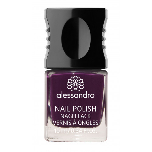 Alessandro Nail Polish Nagų lakas, 145 Dark Violet