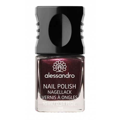 Alessandro Nail Polish Nagų lakas, 155 Dark Rubin