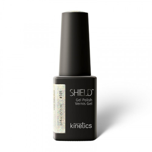 Kinetics Shield Gel Polish Gelinis lakas, Silver Fairy Dust #101