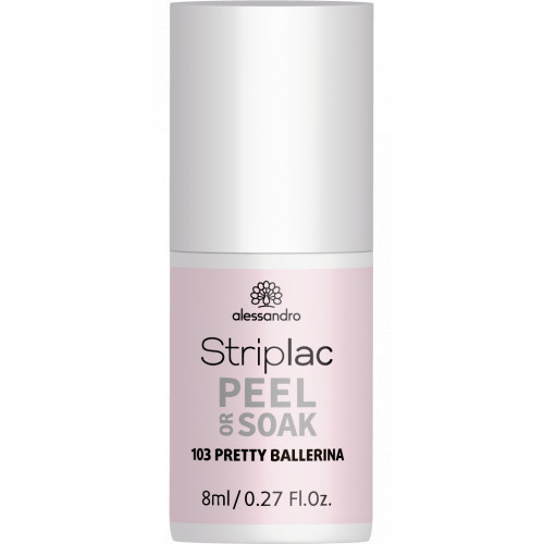 Alessandro Striplac Peel Or Soak Nagų lakas, 103 Pretty Ballerina