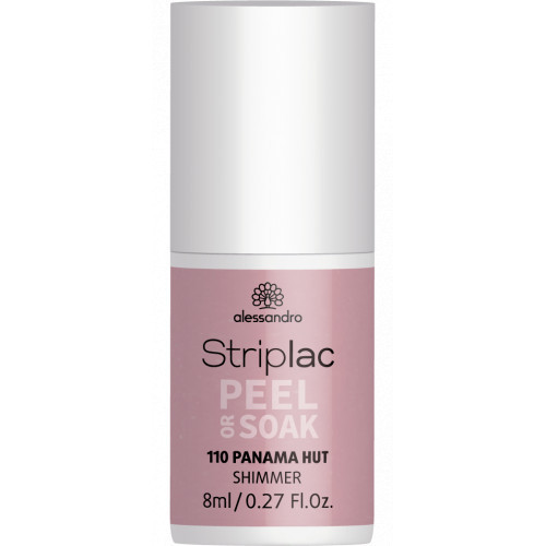 Alessandro Striplac Peel Or Soak Nagų lakas, 110 Panama Hut - Shimmer