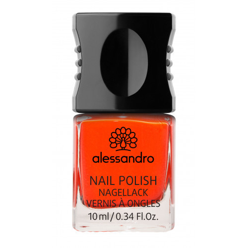 Alessandro Nail Polish Nagų lakas, 114 Orange Red