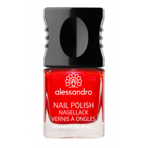 Alessandro Nail Polish Nagų lakas, 129 Berry Red