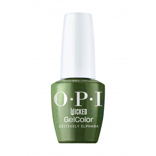 OPI Wicked GelColor Nail Polish Gelinis nagų lakas, Ozitively Elphaba