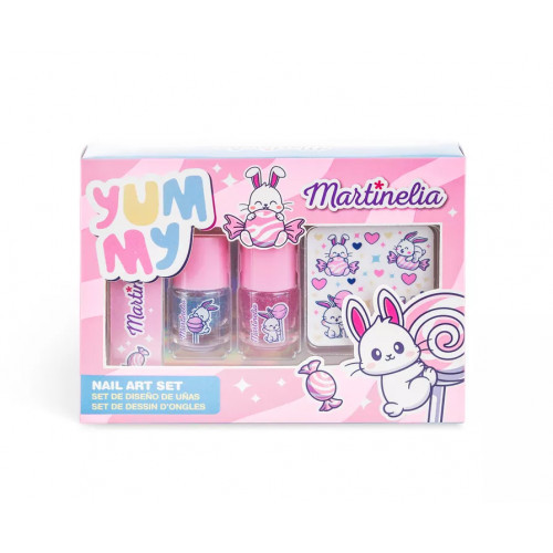 Martinelia Yummy Nail Art Set Nagų dailės rinkinys vaikams, Rinkinys