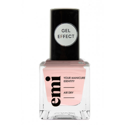 E.Mi Nail Polish Gel Effect Nagų lakas, Misty Pink