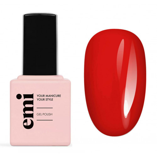 E.Mi E.MiLac Color Gel Polish Gelinis nagų lakas, 230 Perfect Red
