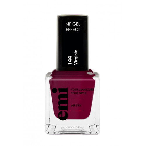 E.Mi Nail Polish Gel Effect Nagų lakas,  Virginia