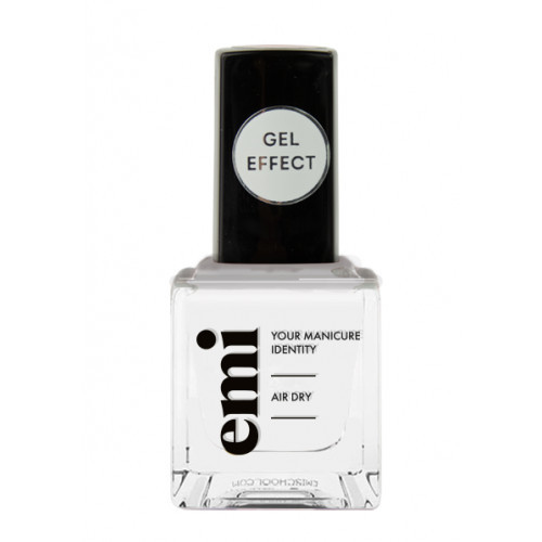 E.Mi Nail Polish Gel Effect Nagų lakas, Snow  White